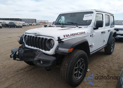 2025 Jeep Wrangler 4-Door Rubicon 4X4 from USA, damaged, VIN 1C4PJXFN0SW531027